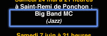 Concert de Jazz, avec le Big Band Pierre et Marie Curie